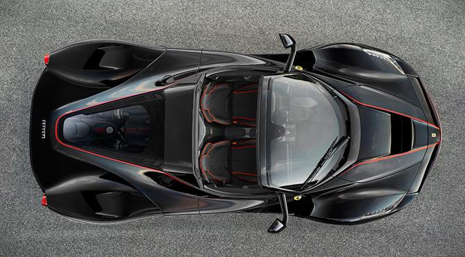 Ferrari LaFerrari spider kabriolet odozgo