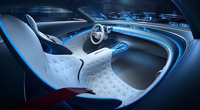 Mercedes-Maybach 6 vision koncept enterijer drveni podovi