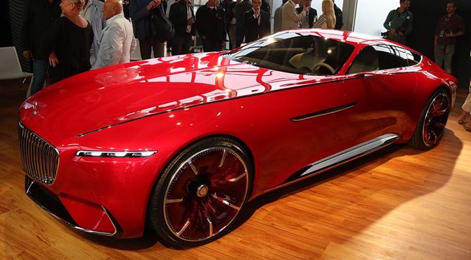 Mercedes-Maybach 6 vision uživo pravi auto