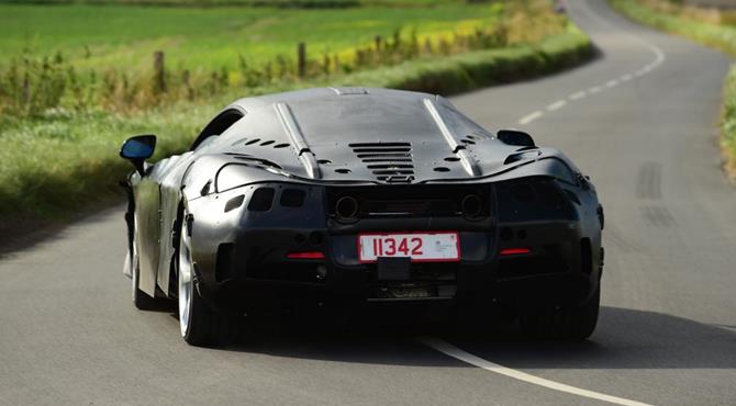 Novi McLaren 650s spijunski snimci