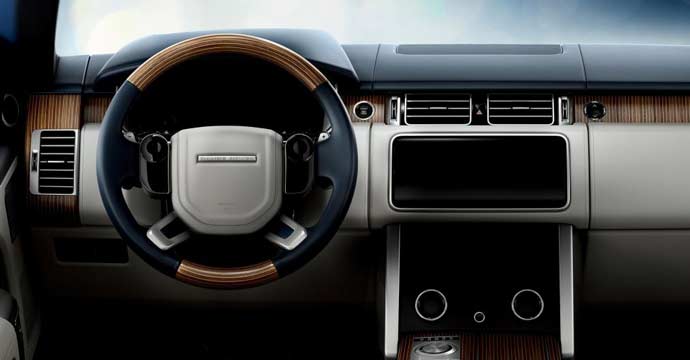 range rover komandna tabla