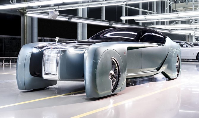 Rolls Royce vision next vozilo bez vozača automobil autopilot