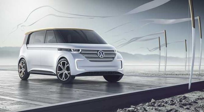 Volkswagen Budd E koncept podseća na Volkswagen MOIA Microbus