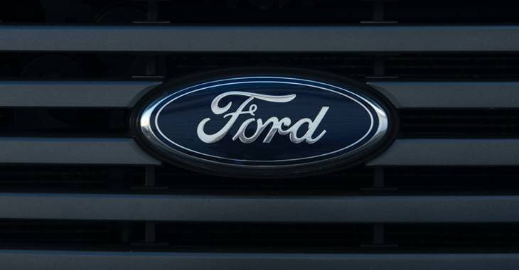 prikaz logoa automobila Ford